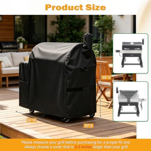 Grill Cover for Recteq Flagship 1100/1600, RT-1250/700/680 - Image 2