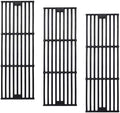 GasSaf 19 3/4" Grill Grates for Char Griller 5050 3001 3008 3030 4000 2121, King Griller 3008 5252, Replacement Parts for Chargriller Duo 5050 Grill Grates, 3 Packs Cast Iron Cooking Grids Parts by GasSaf