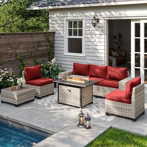 Outdoor Patio Furniture Set PE Wicker Rattan Outdoor Sectional Sofa by MuphyersPatioFurniture