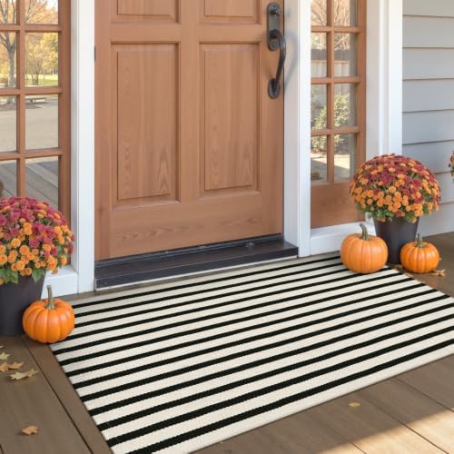 OJIA Fall Front Door Mat Outside Entrance 24"x51" Outdoor Mat Porch Rug by OJIA