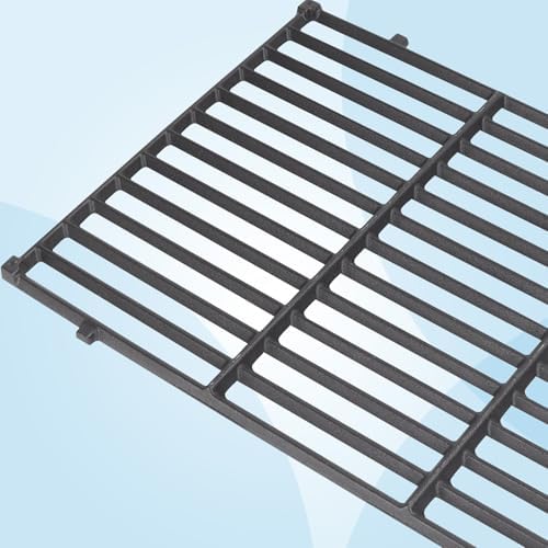 7524 7528 19.5" Grill Grates for Weber Genesis 300 Series Genesis E310 E320 E330 S310 S320 S330 EP310 EP320 EP330 for Weber Genesis 300 Grill Parts, Matte Cast Iron Cooking Grates - Image 5