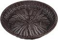 Multipurpose Woven Bread Basket Storage for Tabletop Serving | PP Plastic, Natural Woven Look, Large Capacity for Dried Fruit and Pastries, Modern Simple Style by Unknown
