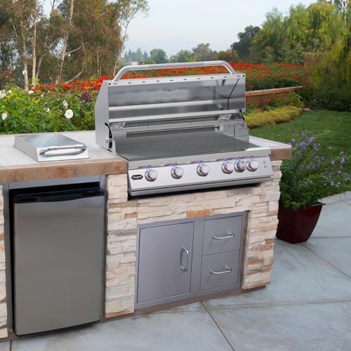 Hygrill Premium XTR 40-Inch Built In Grill, Stainless Steel 5-Burner Grill - Image 6