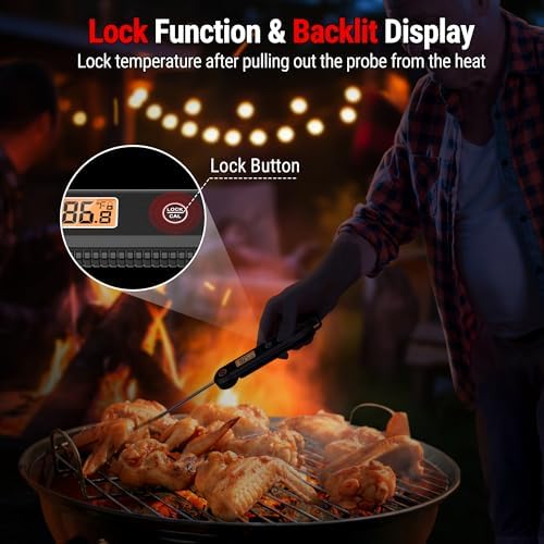 TempPro TempSwift 1 Sec Meat Thermometer Digital for Kitchen Cooking Food - Image 5