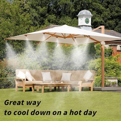 12 Pack Brass Misting Nozzles Outdoor Cooling System - Image 5