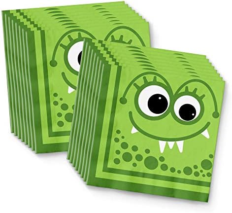 Mighty Monster Birthday Party Supplies Set Plates Napkins Cups Tableware Kit for 16 - Image 4