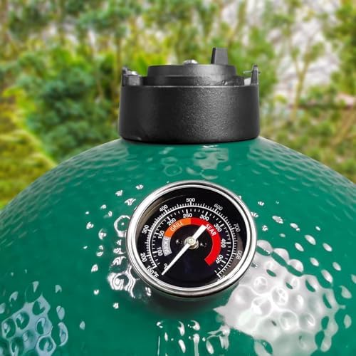 BBQ Grill Temperature Gauge Waterproof Large Face for for Big Green Egg,3.3" Grill Temperature Gauge for Big Green Egg Accessories 150-900°F Cooking Thermometer (3.3" for BGE) by Unknown