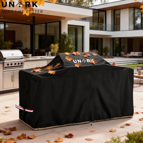 86 Inch Extra Large Grill Cover Kitchen Island Cover Large Island Grill Cover for Outdoor Grill Outdoor Kitchen Cover Heavy Duty Waterproof 86" L x 42" W x 48" H, Black - Image 6