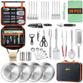 Gaialoop Camping Utensil Set, Camping Cooking Utensils & Kitchen Tools by Gaialoop