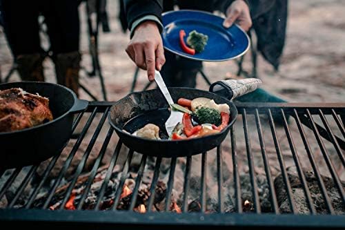 Stansport Pre-Seasoned Cast Iron Skillets - 3 Piece Set - Image 2