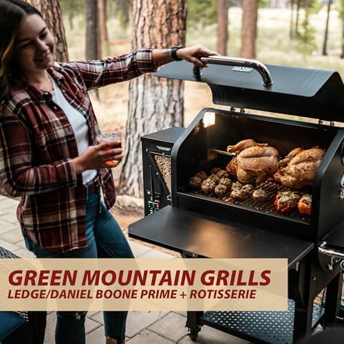 Green Mountain Grills, GMG-6038, Rotisserie Kit for Daniel Boone Prime Plus & Ledge Pellet - Image 2