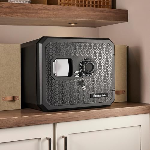 SentrySafe Large 0.81 Cubic Feet Fireproof Safe with Dial Combination Lock for Home or Office Protects Money, Documents, or Other Valuables, FPW082K - Image 5