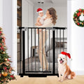 Rgqphantom 41" Tall Safety Pet Gate,Adjustable 29.92"-43.71" Wide (Black) by RGQPHANTOM