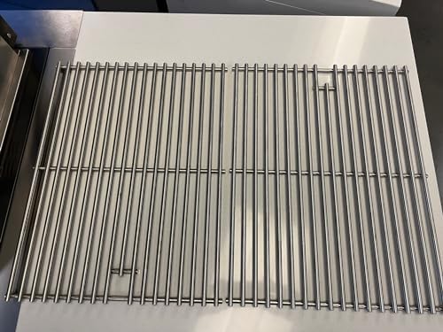 Mont Alp 304 Stainless Steel Replacement Grill Grates 14"W x 18"D (Set of 2) for MA-957RS / MA-957FCRS and Black MA-957 / MA-957FC Compact 70"W x 24"D x4 6"H Outdoor Kitchen Island BBQ Grill Models - Image 2