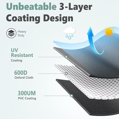 Grill Cover 40 Inch - Small Gas BBQ Cover for Outdoor Grill - 600D Outside Barbecue Covers Waterproof Heavy Duty for Weber, Dyna-glo, Char-Broil, Nexgrill, Brinkmann, Monument and More - Image 7