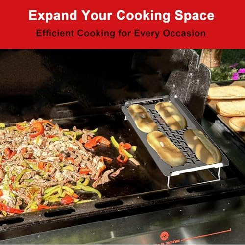 DELSbbq Universal Griddle Warming Rack for Weber Grills Replacement #6784 - Image 6