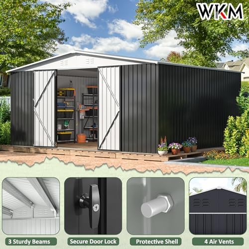 WKM 12x14 FT Outdoor Storage Shed - Image 3