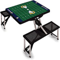 Picnic TIME NFL Football Field Folding Picnic Table, Camping Table, Outdoor Table with Umbrella Hole by PicnicTimeFamilyofBrands