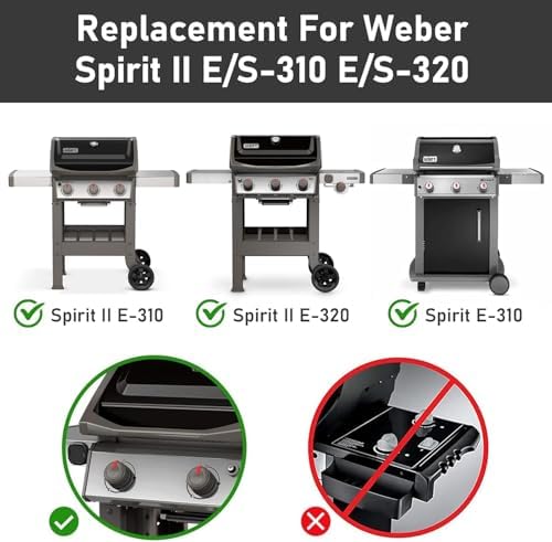Spirit 2 Flavorizer Bars For Weber GS4 Spirit II & I E310 Grill Parts - Image 3