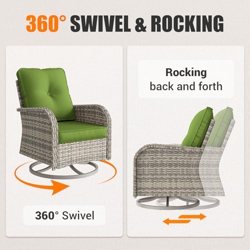 Outdoor Patio Furniture Set PE Wicker Rattan Outdoor Sectional Sofa - Image 4