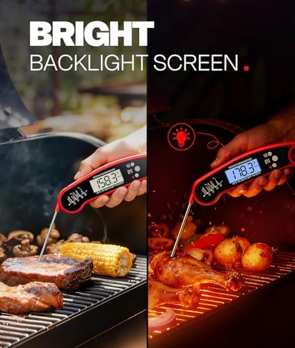 Meat Thermometer Digital, 1-2 Sec Instant Read, Food, Cooking, Grilling - Image 4