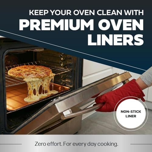 Cooks Innovations Non-Stick Oven Liner 1 Pack BPA-Free Heat Resistant Mat - Image 3