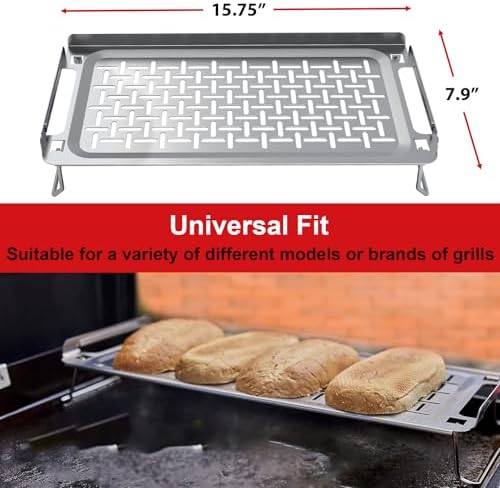 DELSbbq Universal Griddle Warming Rack for Weber Grills Replacement #6784 - Image 4