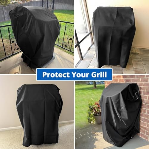 SunPatio 30 Inch Grill Cover, Heavy Duty Waterproof 2 Burner BBQ Cover - Image 7