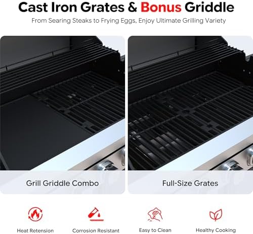 Brand-Man Propane Gas Grill Island Outdoor Kitchen & Storage Cabinets - Image 6