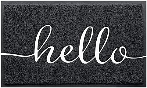 Door Mat Welcome Mat Floor Mat for Entryway, Patio, High Traffic Areas by Knockety