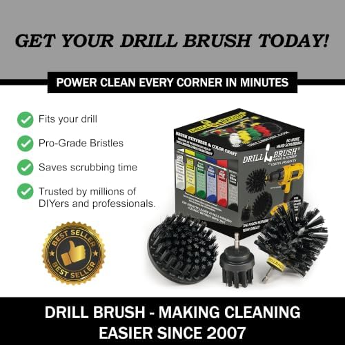 BBQ Cleaning Kit Water Calcium Mineral - Electric Grill Brush for Drill - Image 6