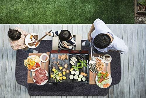 36"58"inches under grill mats for outdoor grill,BBQ Grilling Gear Waterproof, oil-resistant, deck protector, reusable, fire pit, fireplace,easy to clean,barbecue grill mat - Image 2