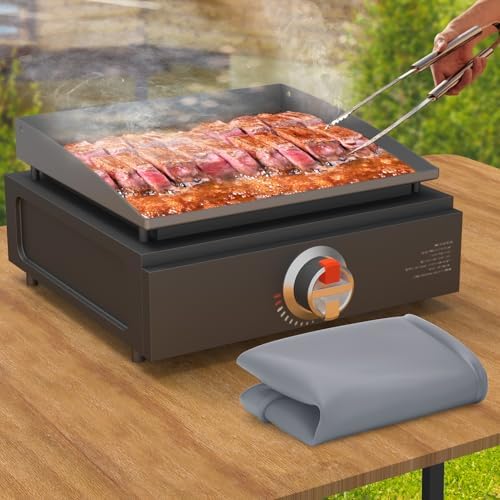 Silicone Griddle Mat Cover for Blackstone - 17 Inch True All-Encompassing Coverage Heavy Duty Food Grade Grill Buddy Mat, All Season Cooking Surface Protective Cover - Image 7