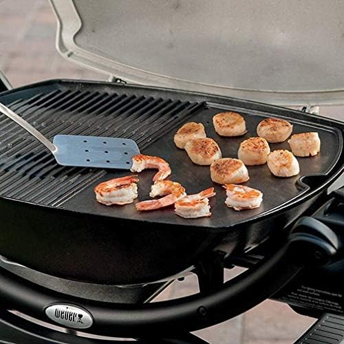 Cast Iron Griddle Accessories for Weber Q1200 Q1000 Q120 Q100 Gas Grill - Image 6