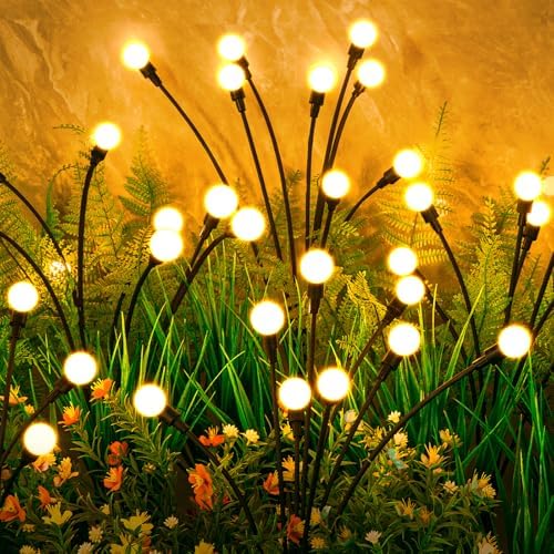 ASMAD Solar Lights Outdoor(12Pack-64 LEDs),Solar Garden Lights,Fairy Lights by ASMAD