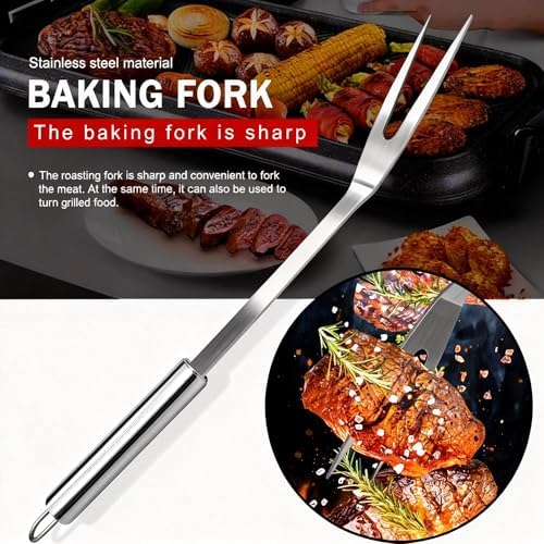 Small Travel 5-Piece 304 Stainless Steel Grill Tool Set with Storage Case – BBQ Grilling Accessories, Ideal Gift for Men & Cooking Lovers - Image 6