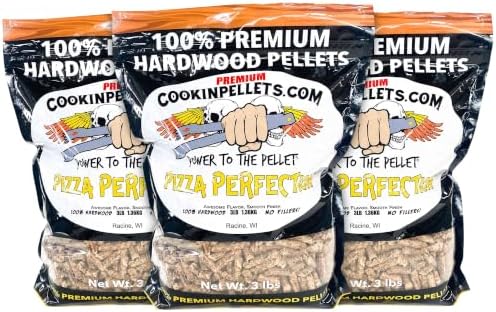 CookinPellets Premium Pizza Perfection Hardwood Smoking Pellet, 3lb, 3-Pack - Image 2