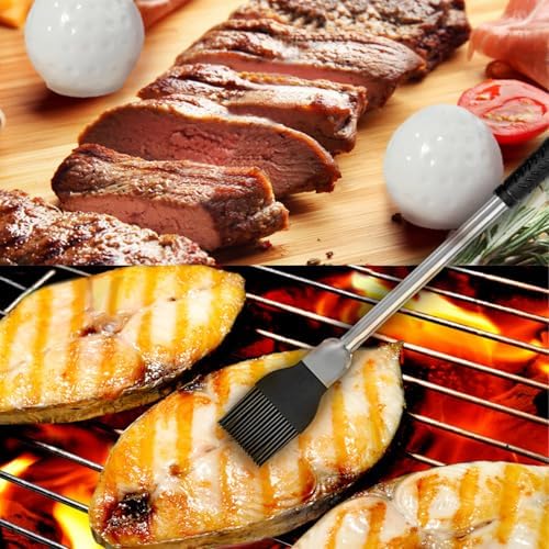 Golf Grilling Gifts for Men 8pcs Golf BBQ Grill Accessories Tools Utensils Set for Outdoor Camping, Funny Birthday Gifts for Men Women Golfers, Dad Gifts for Dad Grandpa Husband from Daughter Son Wife - Image 4