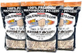 CookinPellets Premium Hickory Hardwood BBQ Smoking Pellets, 3lb Bag, 3-Pack by Unknown