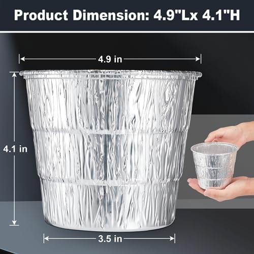 15 Pack BAC407 Grease Bucket Liner with HDW152 Grease Bucket for Traeger Grills,Drip Liner Drip Pan for Traeger Pro Series 575/780, 20/22/34, Ironwood 650/885 Grills,Pit Boss Pellet Grill Smoker - Image 3