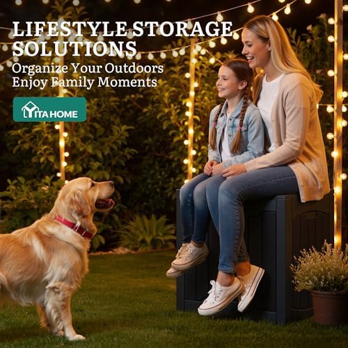 YITAHOME 31 Gallon Deck Boxes Set of 2 - Image 6