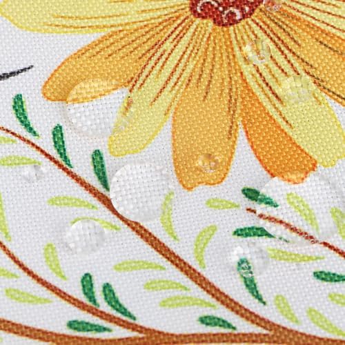 EHouseHome Outdoor and Indoor 60x84 inch Tablecloth with Umbrella Hole and Zipper, Waterproof Zippered Patio Cloths, Spring/Summer Table Covers for Backyard Circular Table/BBQs/Picnic - Image 5