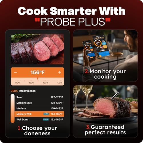 Smart Bluetooth Wireless Meat Thermometer Digital, 0.5S Instant Read - Image 3