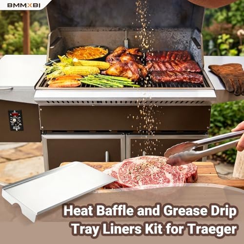 BCA288 Drip Pan Heat Baffle Kit for Traeger Select & Elite Pro Pellet - Image 7