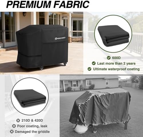 Porch Shield 600D Waterproof Outdoor Griddle Cover 28 inch - Image 5