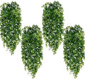 Waipfaru 4Pcs Fake Hanging Plants 2.7FT Fake Plants Fake Vines Greenery by Waipfaru