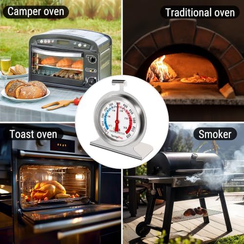 TempPro Oven Thermometer for Gas Oven with 431 Stainless Steel - Image 2