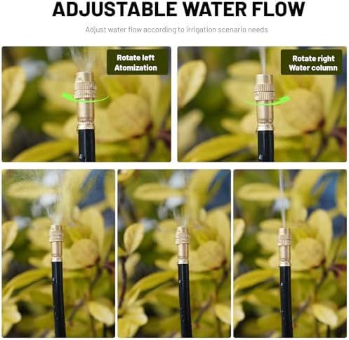 Thiswing 360° Adjustable Drip Irrigation System with 40 Nozzles - Image 5