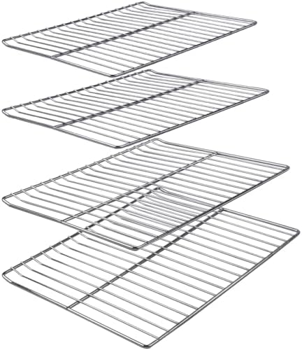 Cooking Grates Replacement Parts for Masterbuilt 30 Inch Electric Smoker, 14.6" x 12.2" Grill Grid, Smoker Racks for Masterbuilt MB20071117, 20071117, MB20073519, MB26073519, MB20070421, 4 Pack by COMVIEE