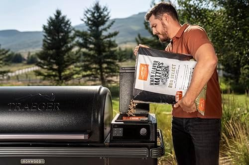 Traeger Grills BBQ Select 100% All-Natural Wood Pellets for Smokers and Pellet Grills, BBQ, Bake, Roast, and Grill, 30 lb. Bag - Image 5